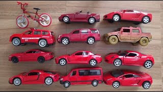 Die cast Metal Scale Color Model Welly Kinsmart MaistoSedan SUV Sports Big Car 4x4 Motorcycle [upl. by Aeynod58]