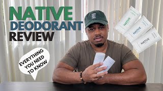 Native Deodorant Review  Does it Work for Men  AluminumFree Deodorant  Not Sponsored [upl. by Eirrem]