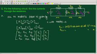 MESH ANALYSIS MATRIX METHOD  EST130 BASICS OF ELECTRICAL amp ELECTRONICS ENGINEERING  KTU BEE [upl. by Adlai]