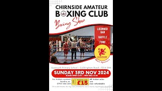 Chirnside Boxing Club Home Show [upl. by Noek]