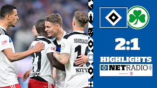 quotUNTERKANTE LATTE TORquot  HSV vs SpVgg Greuther Fürth  HIGHLIGHTS und Stimmen im HSVnetradio [upl. by Eicyal]