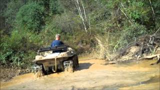 river run mud creek high lifter mud nationals atv 6x6 [upl. by Enehs226]