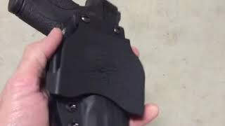 MampP Shield Paddle Holster  SCK Holsters [upl. by Nyladnor]