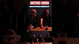 GOETHES ERBEN  Brand new interview at Nightshade TV goetheserben gothic goth ambient darkmusic [upl. by Agni]