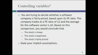 Session 18 Pricing Basics [upl. by Aehtela]