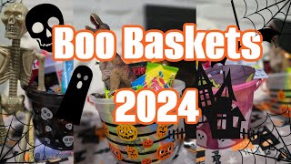 BOO BASKETS 2024  WHAT IM PUTTING IN MY KIDS BOO BASKETS  BOO BASKETS ON A BUDGET 2024 [upl. by Nicodemus273]