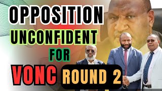 VONC ROUND 2  MP James Marape States OPPOSITION IS NOT CONFIDENT FOR VONC ROUND 2 [upl. by Aldrich]