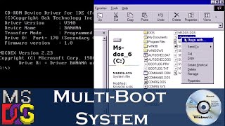 Dual Booting Windows 98 and MSDOS 622 The Complete Beginners Guide [upl. by Enyak]