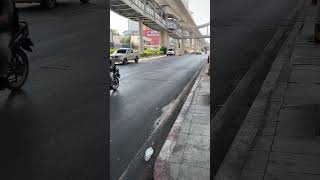 Traffic Monday morning  bts Ratchayothin bangkoktraffic automobile btsstation [upl. by Fortunio]