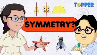 What is a Line of Symmetry  Class 7th Maths [upl. by Ociral]