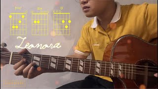 SUGARCANE  Leonora Official Guitar Chords [upl. by Jennifer]