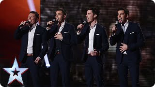 The Neales are in perfect harmony  SemiFinal 4  Britains Got Talent 2015 [upl. by Azaleah]