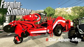 LS22 🚜 AlpenMap  Mit dem GRIMME VENTOR in die ERNTE 👍 55  NEUMINIBRUNN  Lets Play  PS5 [upl. by Anilad998]