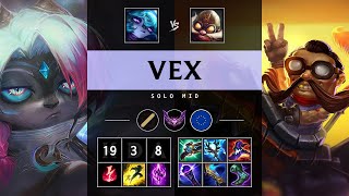 Vex Mid vs Corki Quadra Kill Legendary  EUW Master Patch 1418 [upl. by Abbotsen]