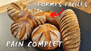 Pain Complet la recette du pain complet pour le CAP boulanger [upl. by Cesaria]