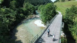 Flussradeln in Niederösterreich Malerischer Ybbstalradweg [upl. by Siusan]