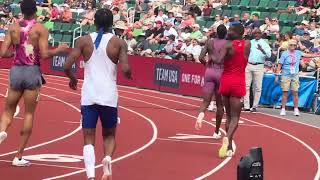 110m Hurdles Semifinals Heat 3 2024 US Olympic Trials Daniel Roberts Michael Dickson [upl. by Lukasz]