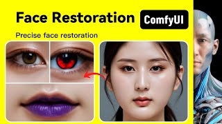 Face Restoration  ComfyUI｜Workshop Download and install Tutorial [upl. by Ydnerb734]