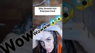 Silky smooth hair shampoo hacktrendingdiyskincaretipsviralvideodiyskinwhiteningbeautyyoutube [upl. by Nryhtak]