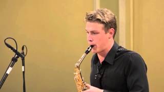 JSBach 3 cello suite Prelude alto saxophone Eduards Lacis [upl. by Eecyak]