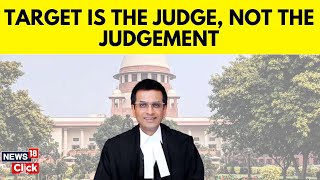 Chandrachud Latest  FMR CJI Chandrachud Judges Criticized For Judgement  Supreme Court  N18V [upl. by Alesram]