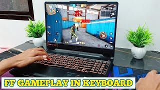 FF Game Play In Keyboard  Free Fire Max [upl. by Acinod376]