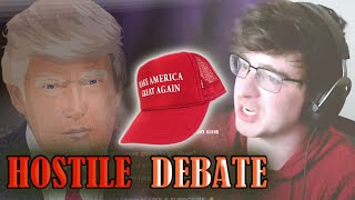 DEBATING A TRUMP VOTER [upl. by Tigram]