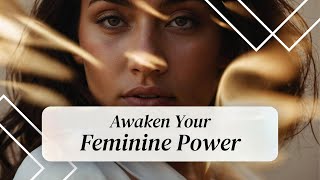 Awaken Your Feminine Power 10Minute Magnetic Energy Activation [upl. by Coreen]