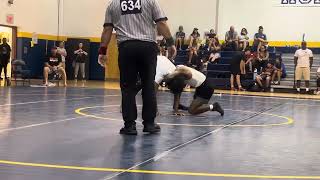 First Match At Lindenwold High School Nj Wrestling Duals [upl. by Krahmer]