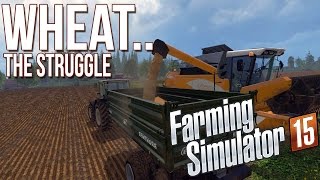 Farming Simulator 15 2015  Wheat Struggles amp Cock Hunting  Highlights Gameplay HD 60 FPS [upl. by Scoter811]