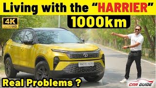 Tata Harrier SUV 2024 LongTerm Detailed Review  Mini Range Rover  MG Hector Rival  Mileage [upl. by Fillander]