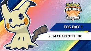 TCG Day 1  2024 Pokémon Charlotte Regional Championships [upl. by Aihsetan]