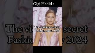 Gigi Hadid❤️✨ at The Victorias secret fashion show 2024gigihadid victoriasecret model [upl. by Raymonds]