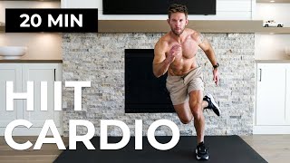 20 Min FULL BODY CARDIO HIIT Workout Fat Burning No Equipment [upl. by Schuster]