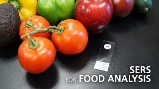 Surface Enhanced Raman Spectroscopy SERS for Food Analysis [upl. by Ardnosac922]