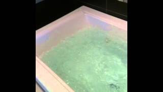 How Loud Is An Air Bath Jetted Tub Bainultra Thermomasseur Tub Demo [upl. by Idnim648]