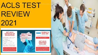 ACLS TEST REVIEW AMERICAN HEART ASSOCIATION 2024 [upl. by Yelssew]