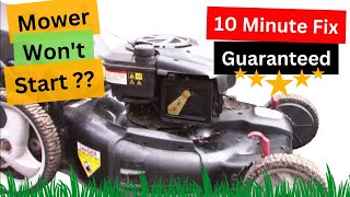 FIX any LAWN MOWER in 10 Minutes or less  GUARANTEED [upl. by Raynell951]