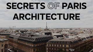 Paris building architecture history  From Julius Caesar to Haussmann construction plan  Evolution [upl. by Noerb]