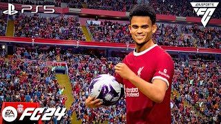 FC 24  Liverpool vs Tottenham  Premier League 2324 Full Match at Anfield  PS5™ 4K60 [upl. by Aeli495]