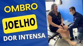 DOR NO OMBRO E JOELHO  ombro artrose joelho [upl. by Nauqram]