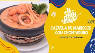 Cazuela de Mariscos con Chontaduro  La Sartén por el Mango  Teleantioquia [upl. by Amabil279]