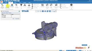 Moldex3D R16｜Studio  Auto Repair Imported Geometry [upl. by Drummond]