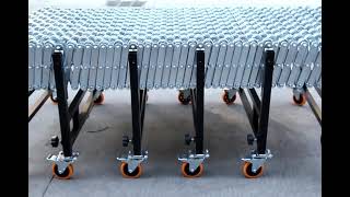 Skate wheel conveyor for unloading [upl. by Nyvek359]