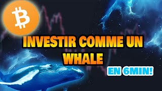 🐳 Bitcoin Investir comme une BALEINE en 6min🧐 [upl. by Stav508]