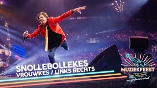 Snollebollekes  Vrouwkes amp Links Rechts  Muziekfeest van het Jaar 2018 [upl. by Acirne]