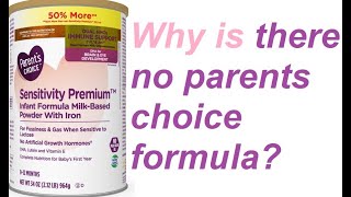 Why is there no parents choice formula [upl. by Foss]