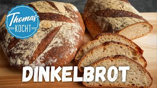 Leckeres Dinkelbrot mit Kochstück backen [upl. by Shuman]