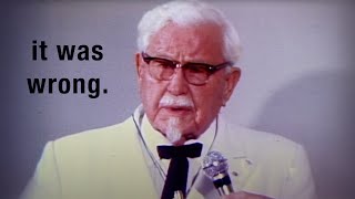 KFCs Colonel Sanders confesses sin in rare interview [upl. by Marciano]