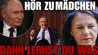 💥GERHARD SCHRÖDER SAGT UNFASSBARES💥 [upl. by Eleon34]